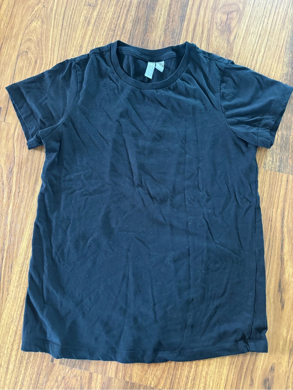ASOS Black Short Sleeve Crew Neck Tee